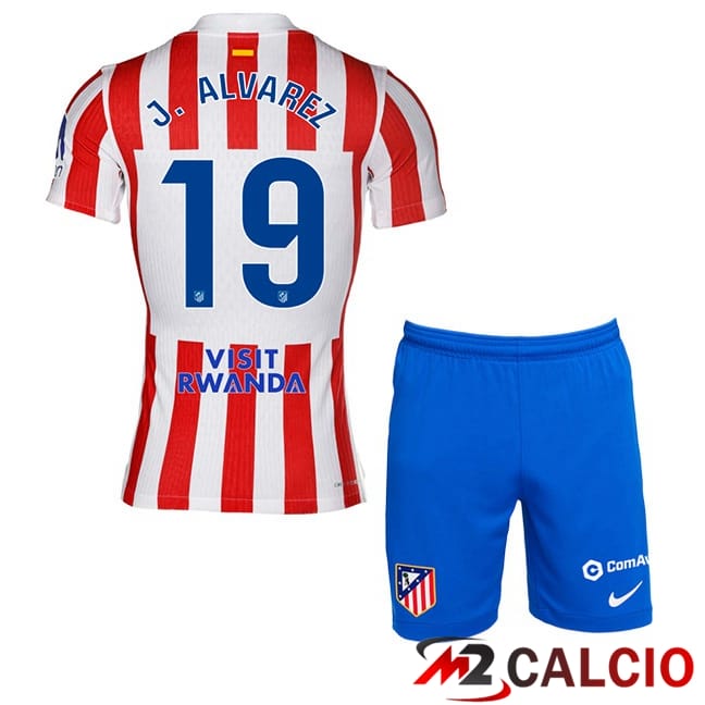 Maglie Calcio Personalizzate,Tute Calcio Squadre,Maglia Nazionale Italiana Calcio | Maglie Calcio Atletico Madrid (J. ALVAREZ 19) Bambino Prima Rosso 2025/2026 Maglie Calcio Personalizzate,Tute Calcio Squadre,Maglia Nazionale Italiana Calcio | Maglie Calcio Atletico Madrid (J. ALVAREZ 19) Bambino Prima Rosso 2025/2026