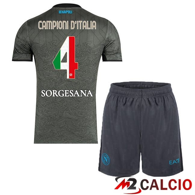 Maglie Calcio Personalizzate,Tute Calcio Squadre,Maglia Nazionale Italiana Calcio | Maglie Calcio SSC Napoli Campioni D'Italia Bambino Terza Grigio 2024/2025 Maglie Calcio Personalizzate,Tute Calcio Squadre,Maglia Nazionale Italiana Calcio | Maglie Calcio SSC Napoli Campioni D'Italia Bambino Terza Grigio 2024/2025