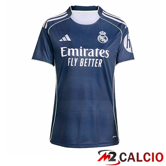 Maglie Calcio Personalizzate,Tute Calcio Squadre,Maglia Nazionale Italiana Calcio | Maglie Calcio Real Madrid Donna Seconda 2025 2026