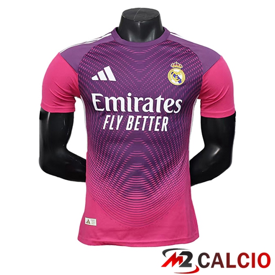 Maglie Calcio Personalizzate,Tute Calcio Squadre,Maglia Nazionale Italiana Calcio | Maglie Calcio Real Madrid Edizione Speciale Viola 2025 2026