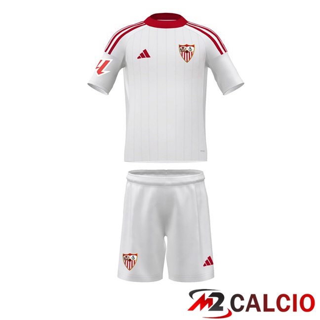 Maglie Calcio Personalizzate,Tute Calcio Squadre,Maglia Nazionale Italiana Calcio | Maglie Calcio Sevilla FC Bambino Prima Bianco 2025/2026 Maglie Calcio Personalizzate,Tute Calcio Squadre,Maglia Nazionale Italiana Calcio | Maglie Calcio Sevilla FC Bambino Prima Bianco 2025/2026