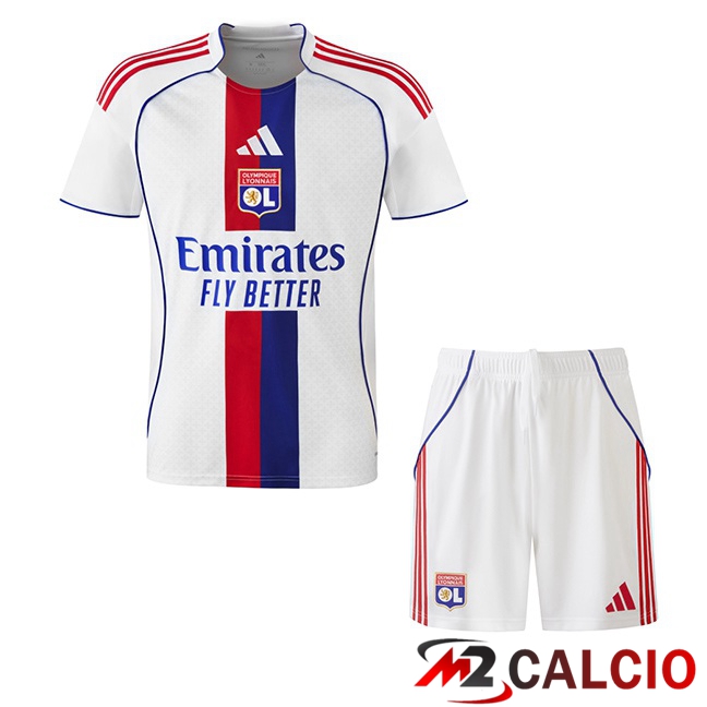 Maglie Calcio Personalizzate,Tute Calcio Squadre,Maglia Nazionale Italiana Calcio | Maglie Calcio Lione OL Bambino Prima Bianco 2025/2026 Maglie Calcio Personalizzate,Tute Calcio Squadre,Maglia Nazionale Italiana Calcio | Maglie Calcio Lione OL Bambino Prima Bianco 2025/2026