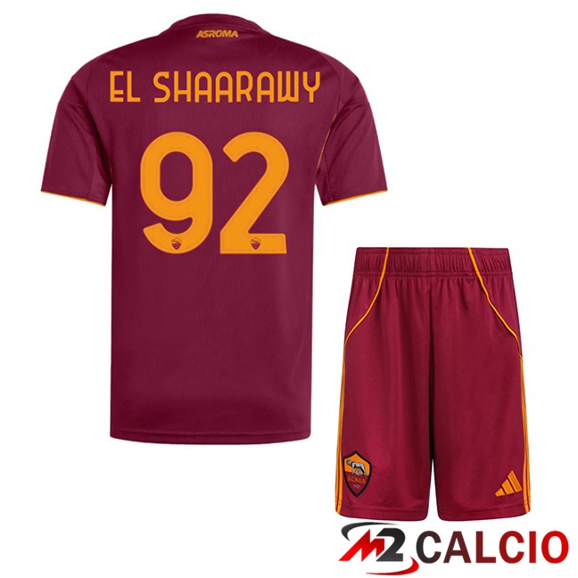 Maglie Calcio Personalizzate,Tute Calcio Squadre,Maglia Nazionale Italiana Calcio | Maglie Calcio AS Roma (EL SHAARAWY 92) Bambino Prima Rosso 2025/2026 Maglie Calcio Personalizzate,Tute Calcio Squadre,Maglia Nazionale Italiana Calcio | Maglie Calcio AS Roma (EL SHAARAWY 92) Bambino Prima Rosso 2025/2026