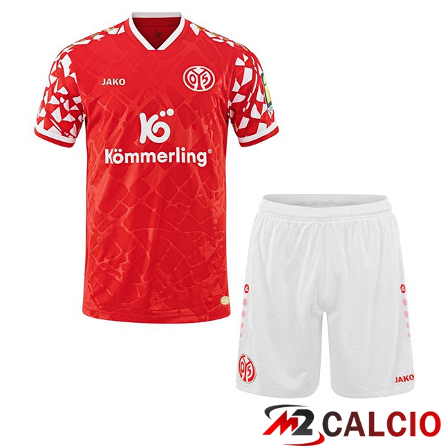 Maglie Calcio Personalizzate,Tute Calcio Squadre,Maglia Nazionale Italiana Calcio | Maglie Calcio FSV Mainz 05 Bambino Prima Rosso 2025/2026 Maglie Calcio Personalizzate,Tute Calcio Squadre,Maglia Nazionale Italiana Calcio | Maglie Calcio FSV Mainz 05 Bambino Prima Rosso 2025/2026