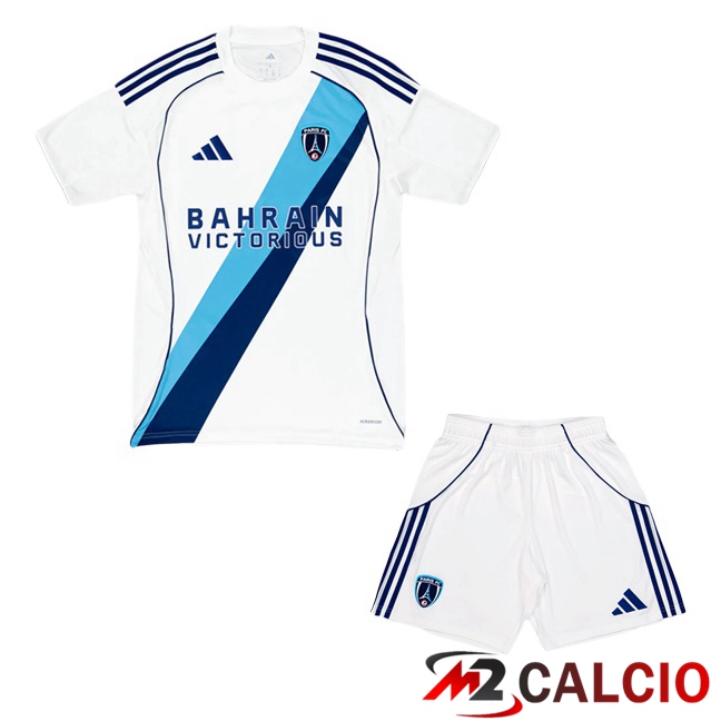 Maglie Calcio Personalizzate,Tute Calcio Squadre,Maglia Nazionale Italiana Calcio | Maglie Calcio Paris FC Bambino Seconda Bianco 2025/2026 Maglie Calcio Personalizzate,Tute Calcio Squadre,Maglia Nazionale Italiana Calcio | Maglie Calcio Paris FC Bambino Seconda Bianco 2025/2026