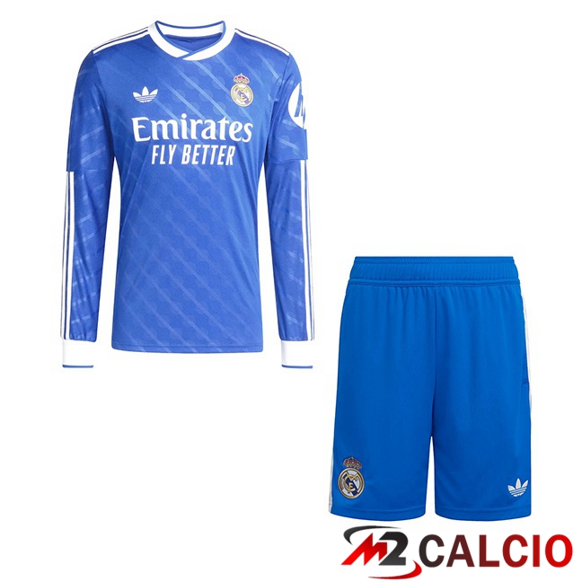 Maglie Calcio Personalizzate,Tute Calcio Squadre,Maglia Nazionale Italiana Calcio | Maglie Calcio Real Madrid Bambino Terza Manica Lunga Blu 2025/2026 Maglie Calcio Personalizzate,Tute Calcio Squadre,Maglia Nazionale Italiana Calcio | Maglie Calcio Real Madrid Bambino Terza Manica Lunga Blu 2025/2026