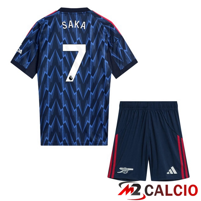 Maglie Calcio Personalizzate,Tute Calcio Squadre,Maglia Nazionale Italiana Calcio | Maglie Calcio Arsenal (SAKA 7) Bambino Seconda Blu Reale 2025/2026 Maglie Calcio Personalizzate,Tute Calcio Squadre,Maglia Nazionale Italiana Calcio | Maglie Calcio Arsenal (SAKA 7) Bambino Seconda Blu Reale 2025/2026