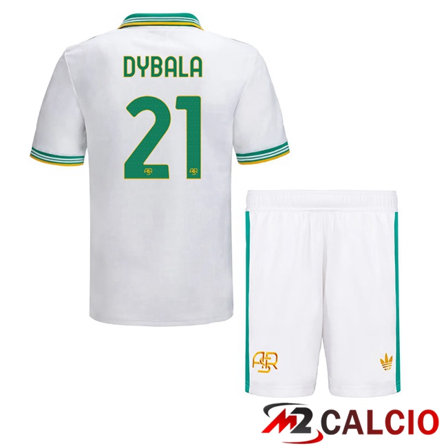 Maglie Calcio Personalizzate,Tute Calcio Squadre,Maglia Nazionale Italiana Calcio | Maglie Calcio AS Roma (DYBALA 21) Bambino Terza Bianco 2025/2026 Maglie Calcio Personalizzate,Tute Calcio Squadre,Maglia Nazionale Italiana Calcio | Maglie Calcio AS Roma (DYBALA 21) Bambino Terza Bianco 2025/2026