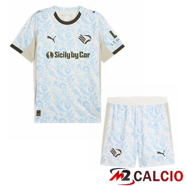 Maglie Calcio Personalizzate,Tute Calcio Squadre,Maglia Nazionale Italiana Calcio | Maglie Calcio Palerme FC Bambino Terza Bianco Blu 2025/2026 Maglie Calcio Personalizzate,Tute Calcio Squadre,Maglia Nazionale Italiana Calcio | Maglie Calcio Palerme FC Bambino Terza Bianco Blu 2025/2026