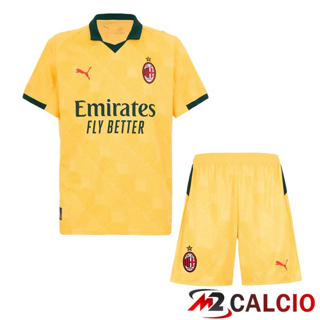 Maglie Calcio Personalizzate,Tute Calcio Squadre,Maglia Nazionale Italiana Calcio | Maglie Calcio AC Milan Bambino Terza Giallo 2025/2026 Maglie Calcio Personalizzate,Tute Calcio Squadre,Maglia Nazionale Italiana Calcio | Maglie Calcio AC Milan Bambino Terza Giallo 2025/2026