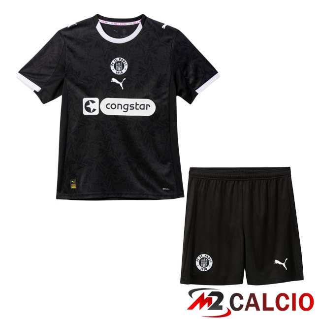 Maglie Calcio Personalizzate,Tute Calcio Squadre,Maglia Nazionale Italiana Calcio | Maglie Calcio FC St. Pauli Bambino Terza Grigio Nero 2025/2026 Maglie Calcio Personalizzate,Tute Calcio Squadre,Maglia Nazionale Italiana Calcio | Maglie Calcio FC St. Pauli Bambino Terza Grigio Nero 2025/2026