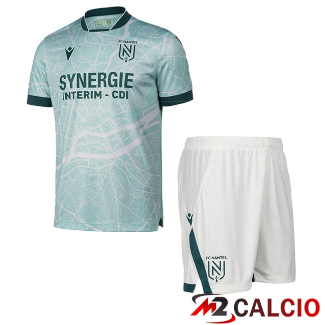 Maglie Calcio FC Nantes Bambino Seconda Verde 2025/2026
