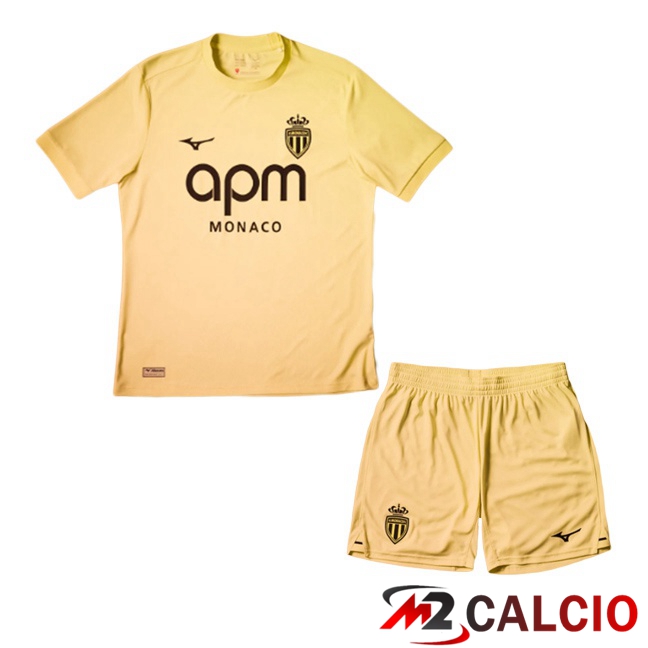 Maglie Calcio Personalizzate,Tute Calcio Squadre,Maglia Nazionale Italiana Calcio | Maglie Calcio AS Monaco Bambino Terza Giallo 2025/2026 Maglie Calcio Personalizzate,Tute Calcio Squadre,Maglia Nazionale Italiana Calcio | Maglie Calcio AS Monaco Bambino Terza Giallo 2025/2026