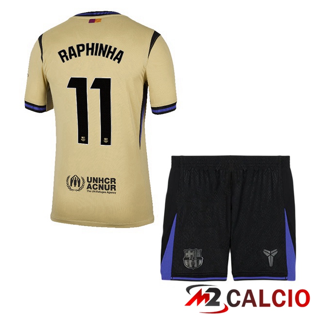 Maglie Calcio Personalizzate,Tute Calcio Squadre,Maglia Nazionale Italiana Calcio | Maglie Calcio FC Barcellona (RAPHINHA 11) Bambino Seconda Giallo 2025/2026 Maglie Calcio Personalizzate,Tute Calcio Squadre,Maglia Nazionale Italiana Calcio | Maglie Calcio FC Barcellona (RAPHINHA 11) Bambino Seconda Giallo 2025/2026