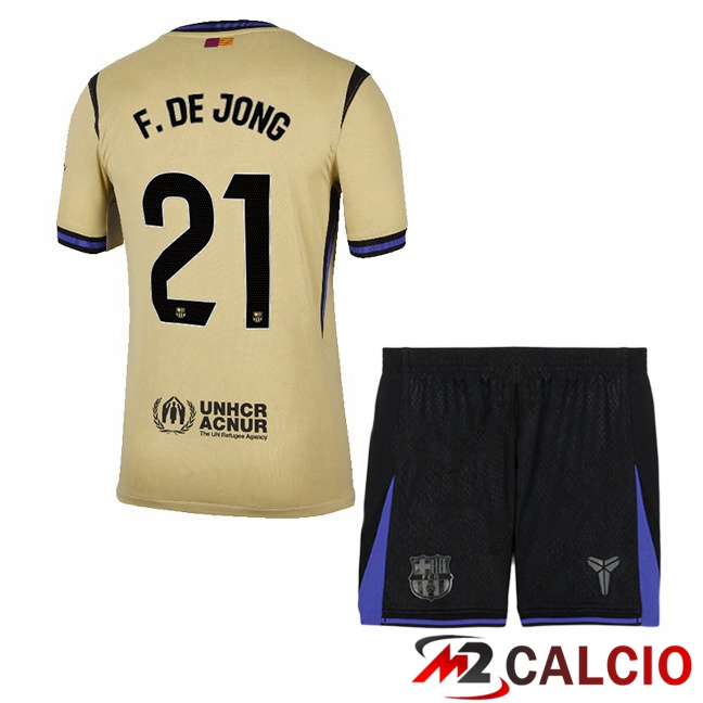 Maglie Calcio Personalizzate,Tute Calcio Squadre,Maglia Nazionale Italiana Calcio | Maglie Calcio FC Barcellona (F. DE JONG 21) Bambino Seconda Giallo 2025/2026 Maglie Calcio Personalizzate,Tute Calcio Squadre,Maglia Nazionale Italiana Calcio | Maglie Calcio FC Barcellona (F. DE JONG 21) Bambino Seconda Giallo 2025/2026