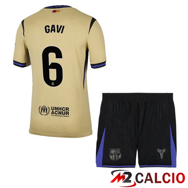 Maglie Calcio Personalizzate,Tute Calcio Squadre,Maglia Nazionale Italiana Calcio | Maglie Calcio FC Barcellona (GAVI 6) Bambino Seconda Giallo 2025/2026 Maglie Calcio Personalizzate,Tute Calcio Squadre,Maglia Nazionale Italiana Calcio | Maglie Calcio FC Barcellona (GAVI 6) Bambino Seconda Giallo 2025/2026