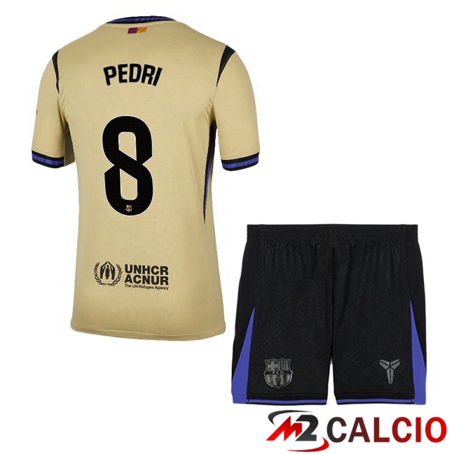 Maglie Calcio Personalizzate,Tute Calcio Squadre,Maglia Nazionale Italiana Calcio | Maglie Calcio FC Barcellona (PEDRI 8) Bambino Seconda Giallo 2025/2026 Maglie Calcio Personalizzate,Tute Calcio Squadre,Maglia Nazionale Italiana Calcio | Maglie Calcio FC Barcellona (PEDRI 8) Bambino Seconda Giallo 2025/2026