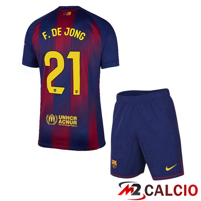 Maglie Calcio Personalizzate,Tute Calcio Squadre,Maglia Nazionale Italiana Calcio | Maglie Calcio FC Barcellona (F. DE JONG 21) Bambino Prima Blu Rosso 2025/2026 Maglie Calcio Personalizzate,Tute Calcio Squadre,Maglia Nazionale Italiana Calcio | Maglie Calcio FC Barcellona (F. DE JONG 21) Bambino Prima Blu Rosso 2025/2026