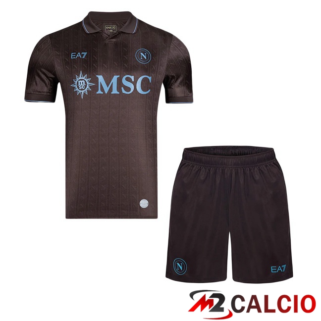 Maglie Calcio Personalizzate,Tute Calcio Squadre,Maglia Nazionale Italiana Calcio | Maglie Calcio SSC Napoli Bambino Terza Marrone 2025/2026 Maglie Calcio Personalizzate,Tute Calcio Squadre,Maglia Nazionale Italiana Calcio | Maglie Calcio SSC Napoli Bambino Terza Marrone 2025/2026