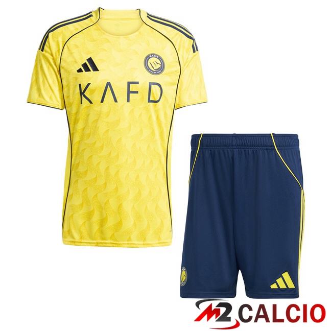 Maglie Calcio Personalizzate,Tute Calcio Squadre,Maglia Nazionale Italiana Calcio | Maglie Calcio Al-Nassr FC Bambino Prima Giallo 2025/2026 Maglie Calcio Personalizzate,Tute Calcio Squadre,Maglia Nazionale Italiana Calcio | Maglie Calcio Al-Nassr FC Bambino Prima Giallo 2025/2026