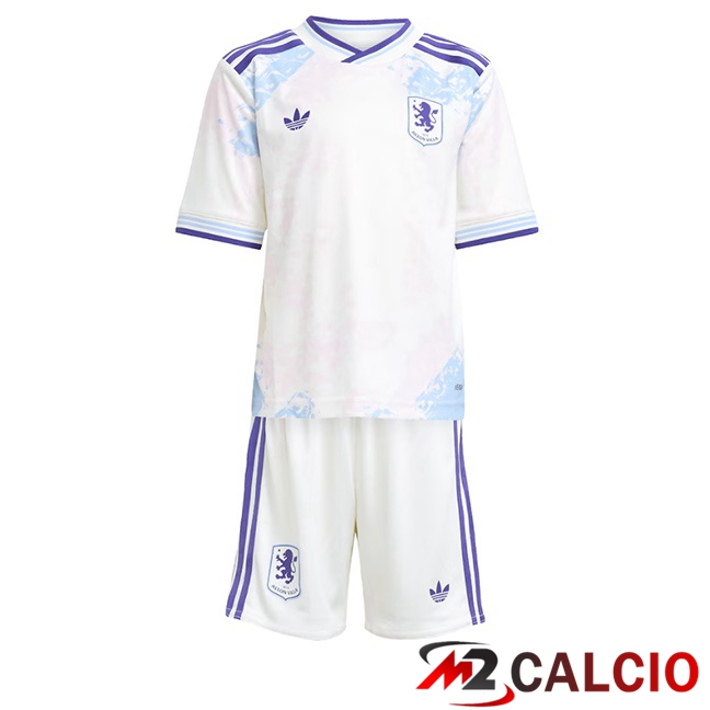 Maglie Calcio Personalizzate,Tute Calcio Squadre,Maglia Nazionale Italiana Calcio | Maglie Calcio Aston Villa Bambino Terza Bianco 2025/2026 Maglie Calcio Personalizzate,Tute Calcio Squadre,Maglia Nazionale Italiana Calcio | Maglie Calcio Aston Villa Bambino Terza Bianco 2025/2026