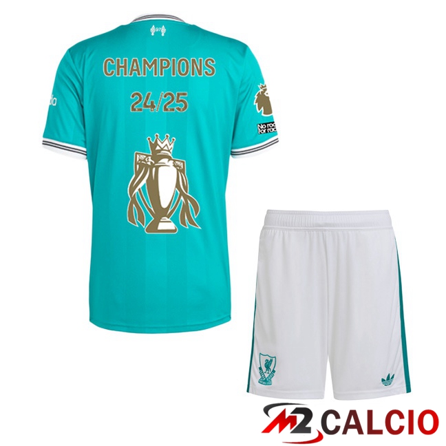 Maglie Calcio Personalizzate,Tute Calcio Squadre,Maglia Nazionale Italiana Calcio | Maglie Calcio FC Liverpool Bambino Champions Edizione Speciale Terza Verde 2025/2026 Maglie Calcio Personalizzate,Tute Calcio Squadre,Maglia Nazionale Italiana Calcio | Maglie Calcio FC Liverpool Bambino Champions Edizione Speciale Terza Verde 2025/2026