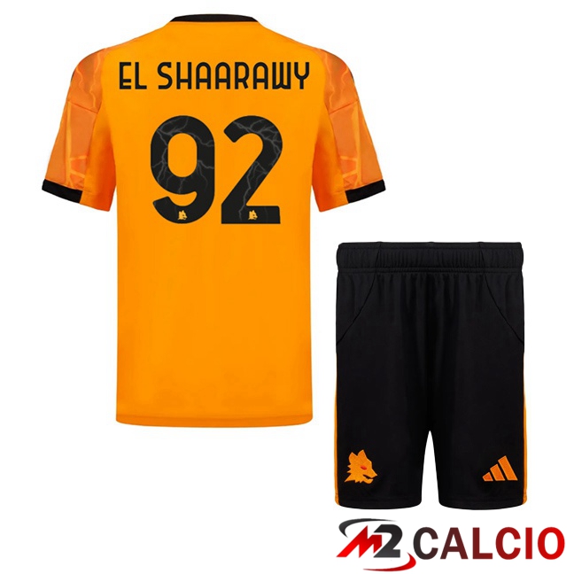 Maglie Calcio Personalizzate,Tute Calcio Squadre,Maglia Nazionale Italiana Calcio | Maglie Calcio AS Roma (EL SHAARAWY 92) Bambino Seconda Giallo 2025/2026 Maglie Calcio Personalizzate,Tute Calcio Squadre,Maglia Nazionale Italiana Calcio | Maglie Calcio AS Roma (EL SHAARAWY 92) Bambino Seconda Giallo 2025/2026