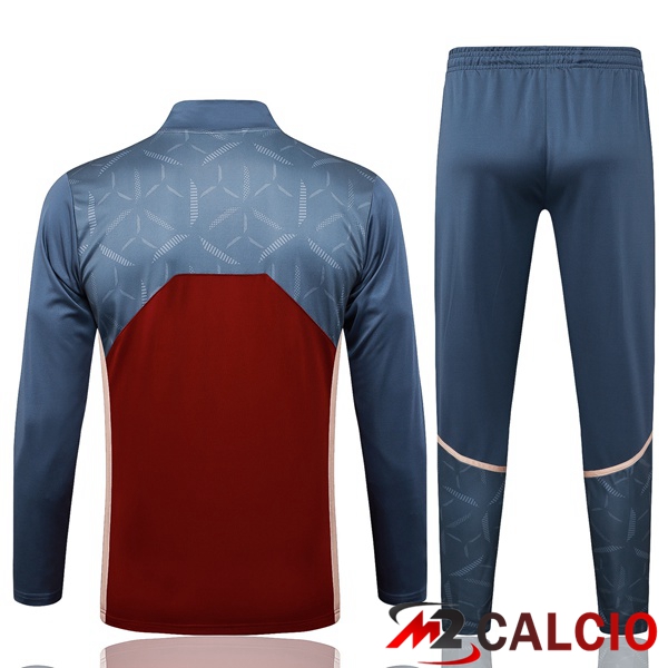 Insieme Tuta Calcio Sao Paulo FC Rosso Grigio 2025/2026