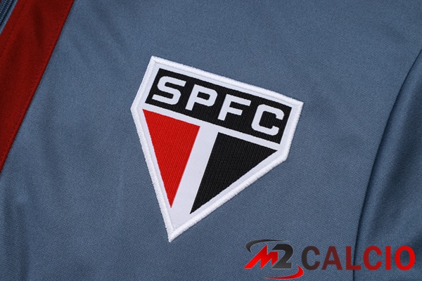 Insieme Tuta Calcio Sao Paulo FC Rosso Grigio 2025/2026