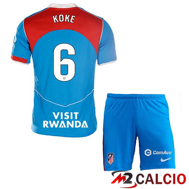 Maglie Calcio Personalizzate,Tute Calcio Squadre,Maglia Nazionale Italiana Calcio | Maglie Calcio Atletico Madrid (KOKE 6) Bambino Terza Blu 2025/2026 Maglie Calcio Personalizzate,Tute Calcio Squadre,Maglia Nazionale Italiana Calcio | Maglie Calcio Atletico Madrid (KOKE 6) Bambino Terza Blu 2025/2026