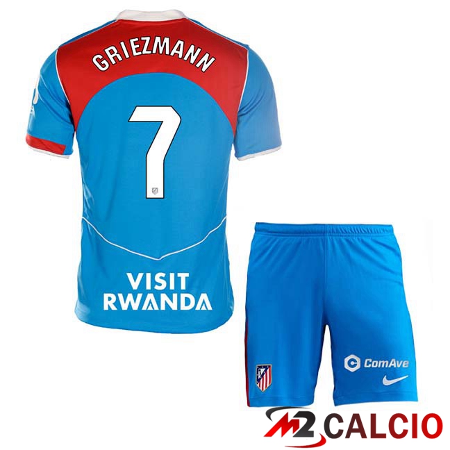 Maglie Calcio Personalizzate,Tute Calcio Squadre,Maglia Nazionale Italiana Calcio | Maglie Calcio Atletico Madrid (GRIEZMANN 7) Bambino Terza Blu 2025/2026 Maglie Calcio Personalizzate,Tute Calcio Squadre,Maglia Nazionale Italiana Calcio | Maglie Calcio Atletico Madrid (GRIEZMANN 7) Bambino Terza Blu 2025/2026