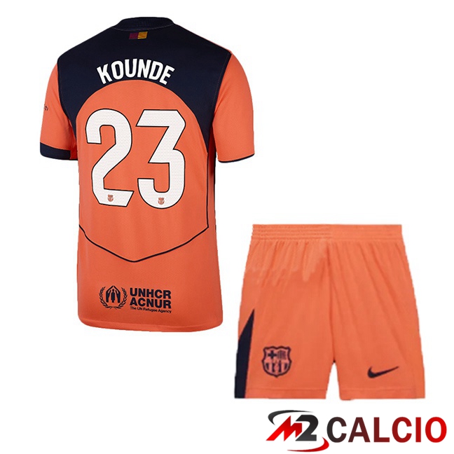 Maglie Calcio Personalizzate,Tute Calcio Squadre,Maglia Nazionale Italiana Calcio | Maglie Calcio FC Barcellona (KOUNDE 23) Bambino Terza Rosso 2025/2026 Maglie Calcio Personalizzate,Tute Calcio Squadre,Maglia Nazionale Italiana Calcio | Maglie Calcio FC Barcellona (KOUNDE 23) Bambino Terza Rosso 2025/2026