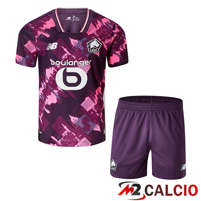 Maglie Calcio Personalizzate,Tute Calcio Squadre,Maglia Nazionale Italiana Calcio | Maglie Calcio Lille OSC Bambino Quarto Viola 2025/2026 Maglie Calcio Personalizzate,Tute Calcio Squadre,Maglia Nazionale Italiana Calcio | Maglie Calcio Lille OSC Bambino Quarto Viola 2025/2026