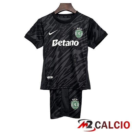 Maglie Calcio Personalizzate,Tute Calcio Squadre,Maglia Nazionale Italiana Calcio | Maglie Calcio Sporting SCP Bambino Portiere Nero 2025/2026 Maglie Calcio Personalizzate,Tute Calcio Squadre,Maglia Nazionale Italiana Calcio | Maglie Calcio Sporting SCP Bambino Portiere Nero 2025/2026