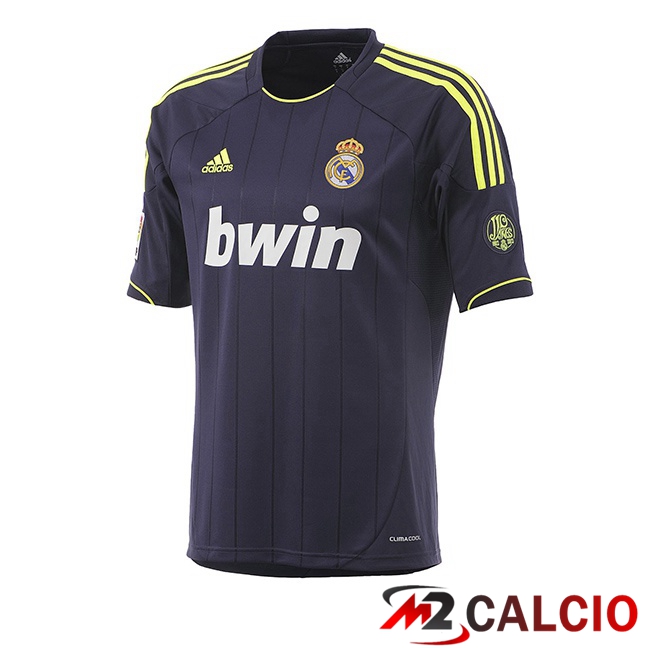 Maglie Calcio Real Madrid Retro Seconda Nero 2012-2013