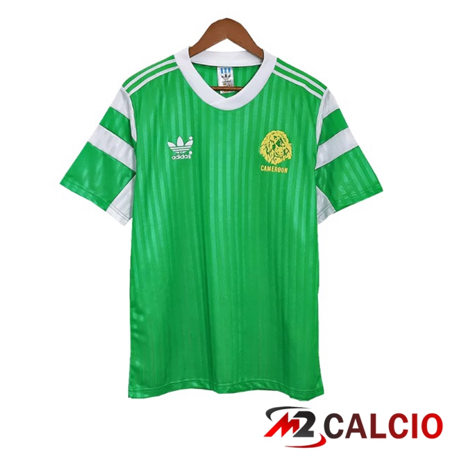 Maglie Calcio Camerun Retro Prima Verde 1990