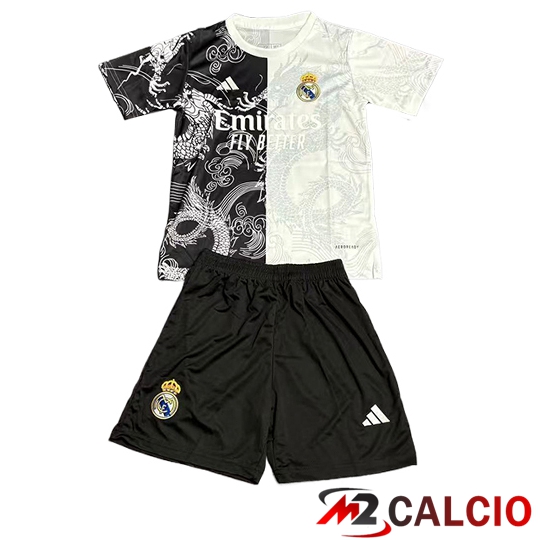 Maglie Calcio Personalizzate,Tute Calcio Squadre,Maglia Nazionale Italiana Calcio | Maglie Calcio Real Madrid Bambino Edizione Speciale Nero/Bianco 2025/2026 Maglie Calcio Personalizzate,Tute Calcio Squadre,Maglia Nazionale Italiana Calcio | Maglie Calcio Real Madrid Bambino Edizione Speciale Nero/Bianco 2025/2026