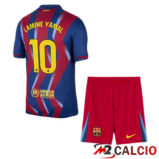 Maglie Calcio Personalizzate,Tute Calcio Squadre,Maglia Nazionale Italiana Calcio | Maglie Calcio FC Barcellona (LAMINE YAMAL 10) Bambino Quarto Blu Rosso 2025/2026 Maglie Calcio Personalizzate,Tute Calcio Squadre,Maglia Nazionale Italiana Calcio | Maglie Calcio FC Barcellona (LAMINE YAMAL 10) Bambino Quarto Blu Rosso 2025/2026