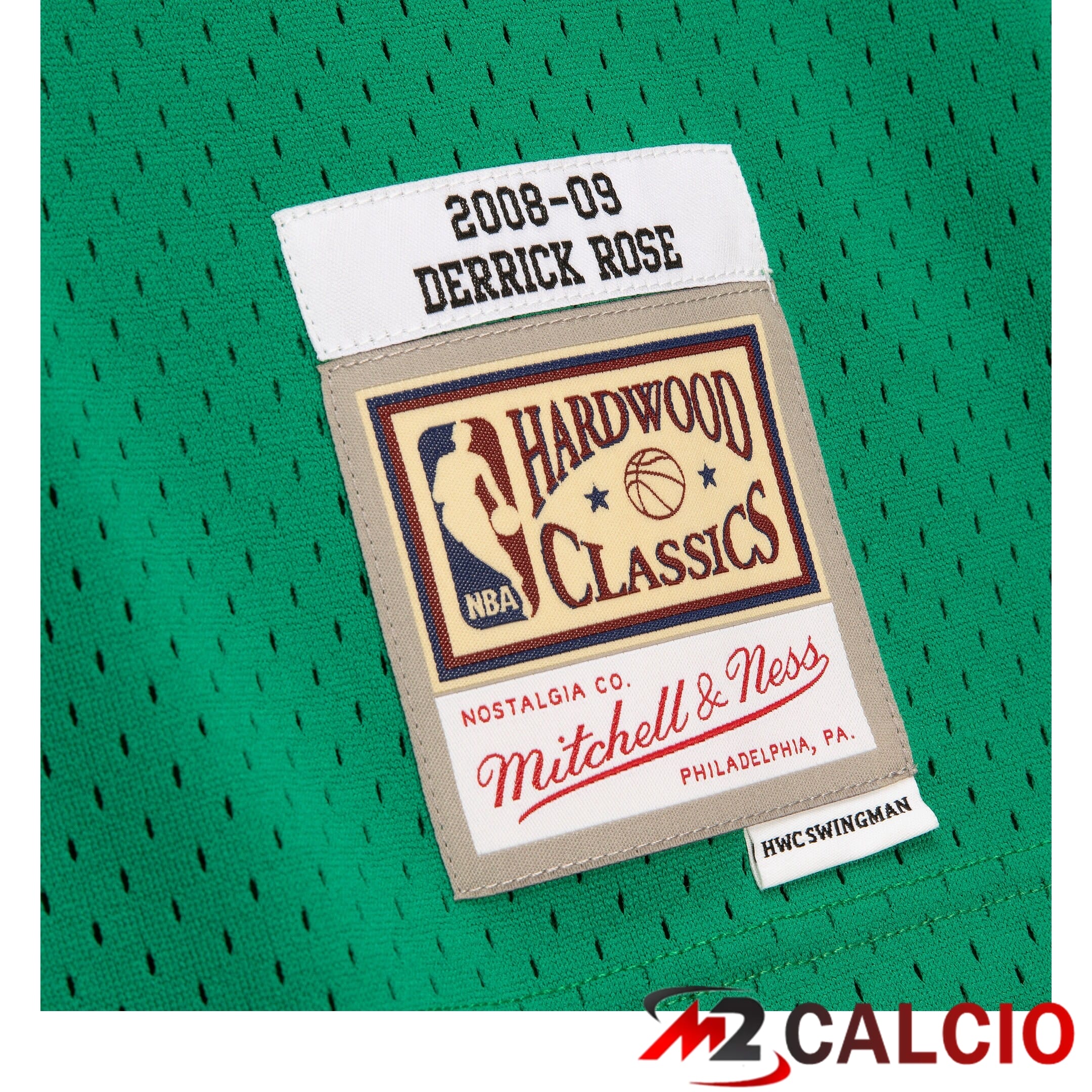 Maglie St. Patrick's Day Swingman Mitchell & Ness Dei Chicago Bulls Derrick Rosa 2008-09