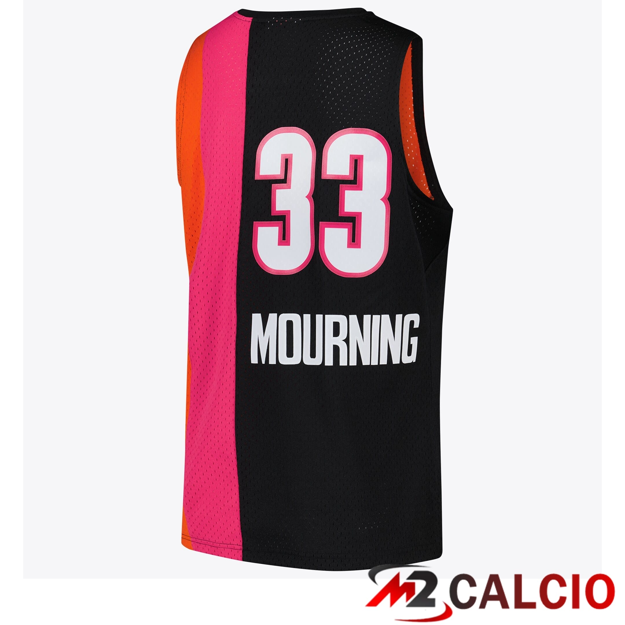 Maglie Miami Heat NBA Alonzo Mourning Hardwood Classics Road Di Mitchell & Ness - Uomo