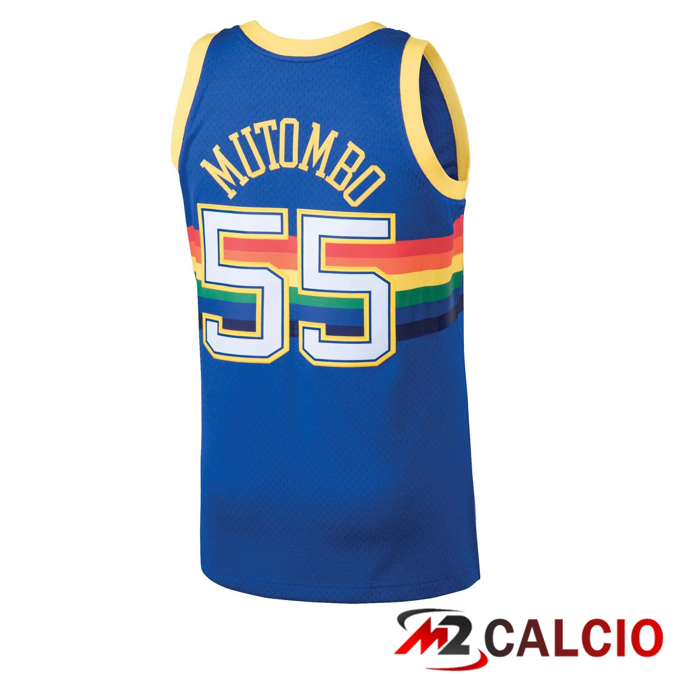 Maglie Swingman Mitchell & Ness Dei Denver Nuggets, Dikembe Mutombo, 1991-92