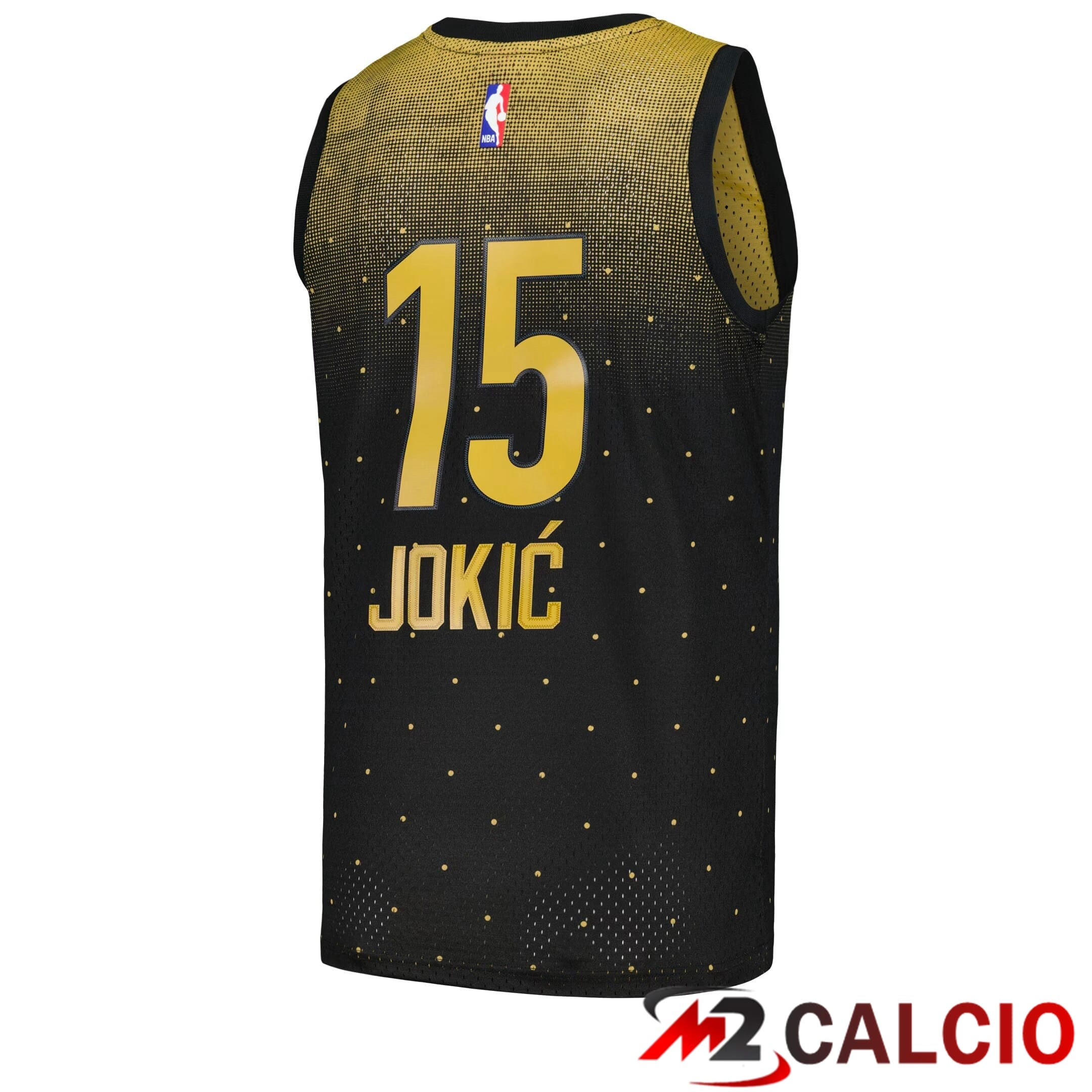 Maglie Da Uomo Mitchell & Ness Nikola Jokic Nera 2016 NBA Rising Stars Challenge Hardwood Classics Swingman