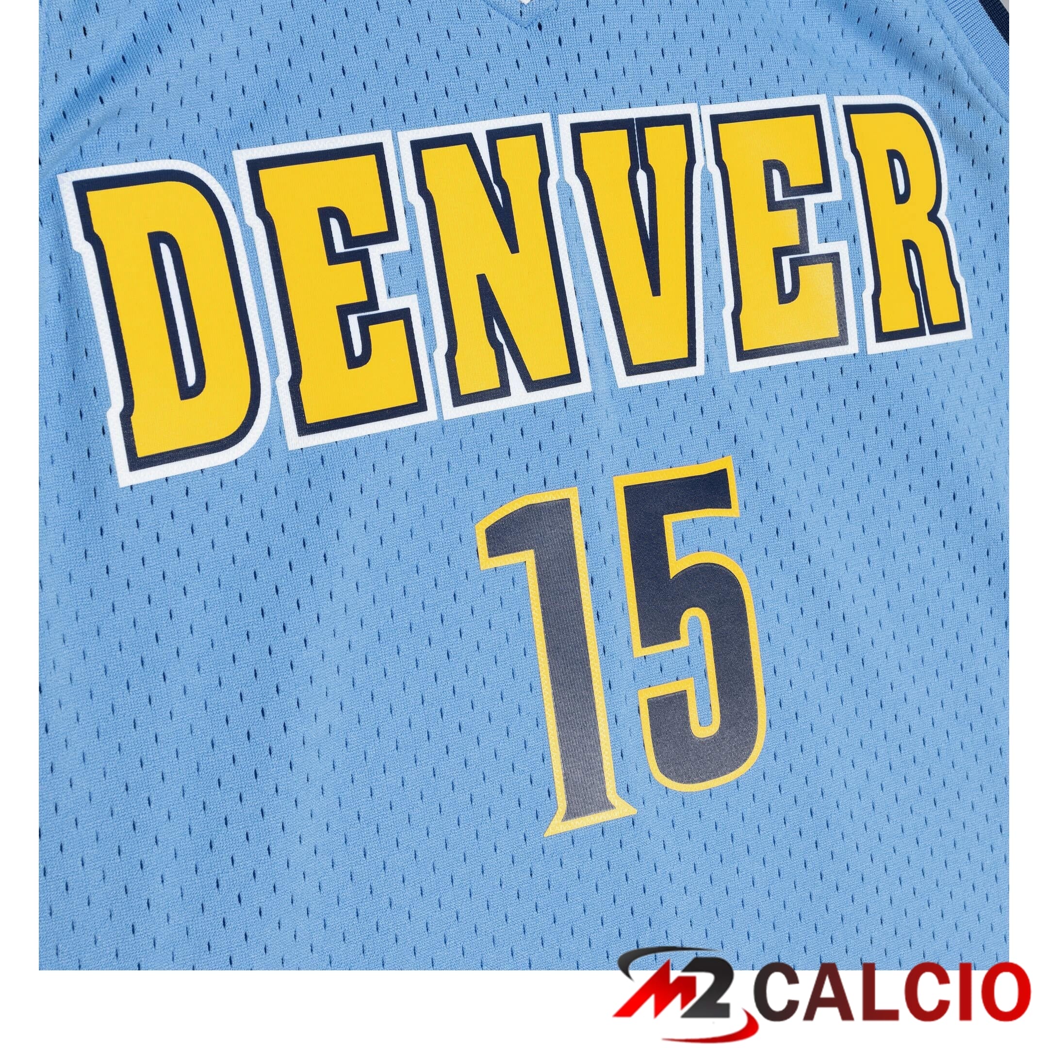 Maglie Swingman Dei Denver Nuggets Mitchell & Ness Road Nikola Jokic 2016