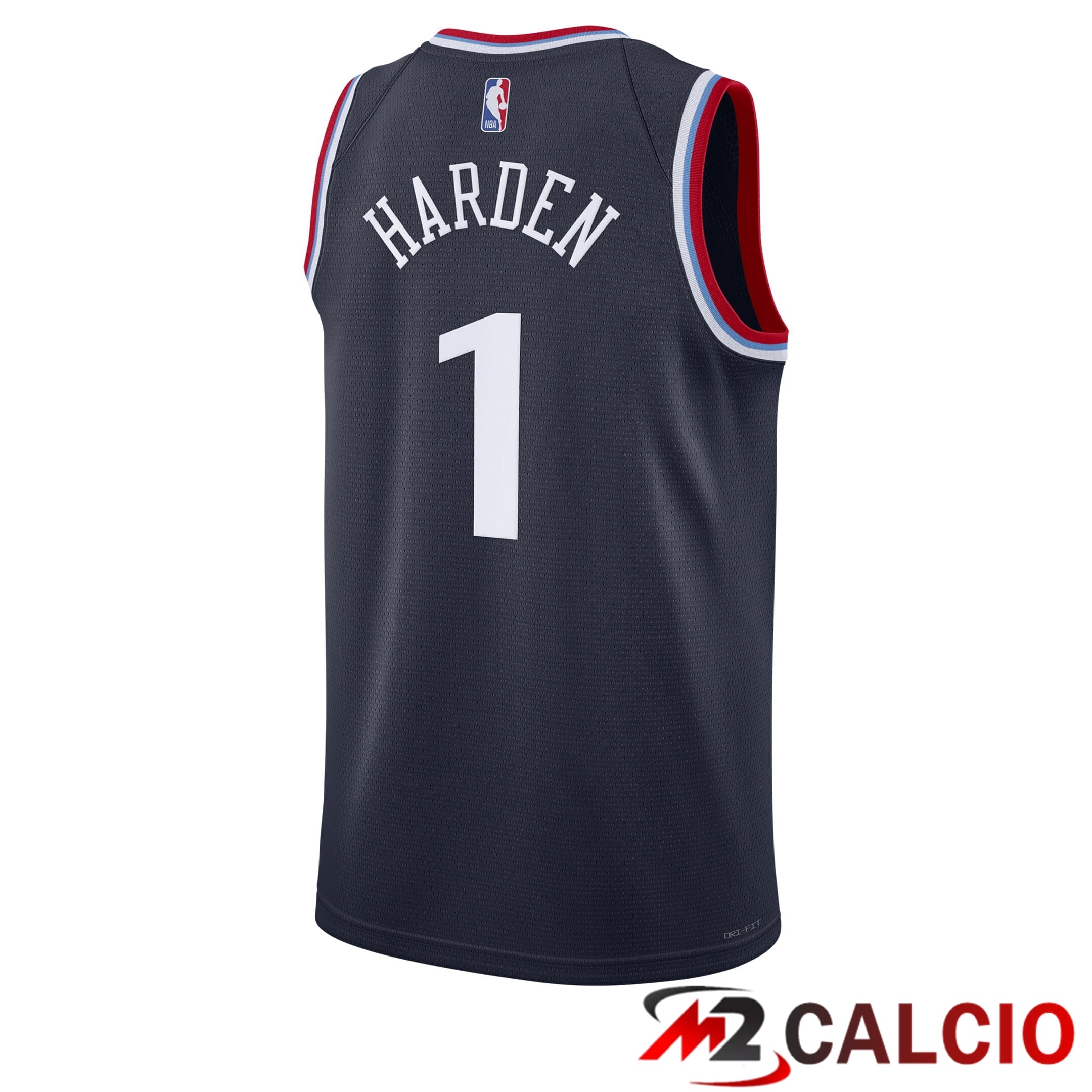 Maglie La Clippers Nike Icon Edition Swingman - Nera - James Harden - Unisex