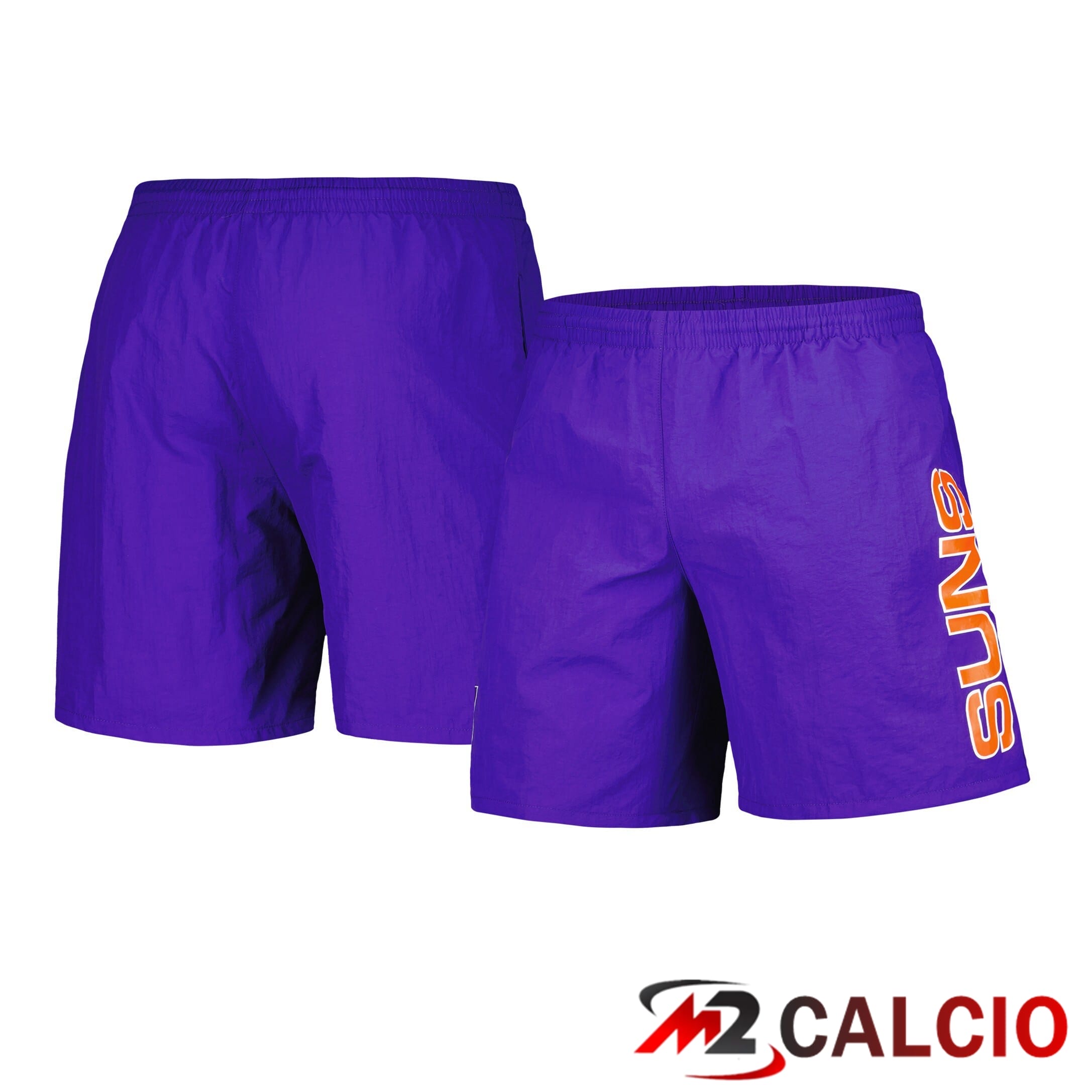 Pantaloncini Da Uomo Mitchell & Ness Purple Phoenix Suns Hardwood Classics 1992-2000 Logo Heritage Di Ritorno Al Passato