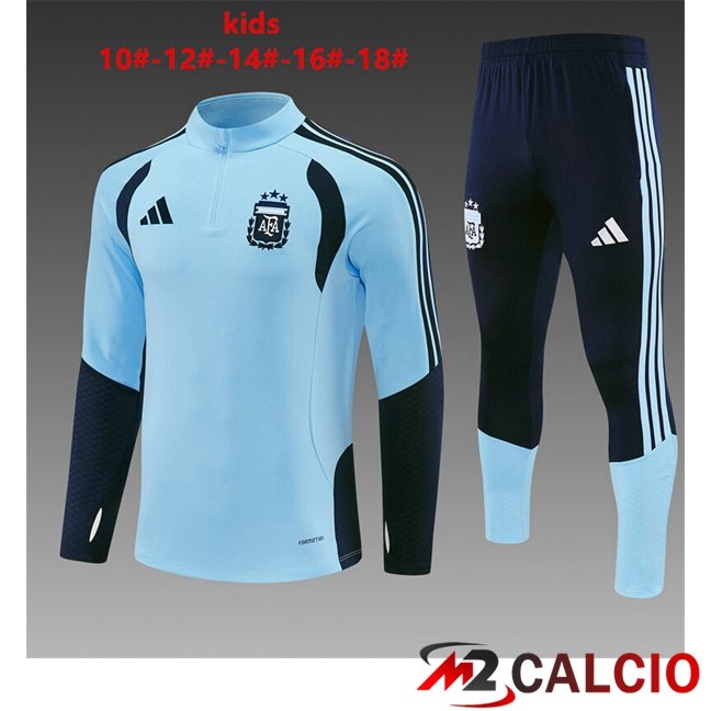 Insieme Tuta Calcio Argentina Bambino Blu 2026/2027