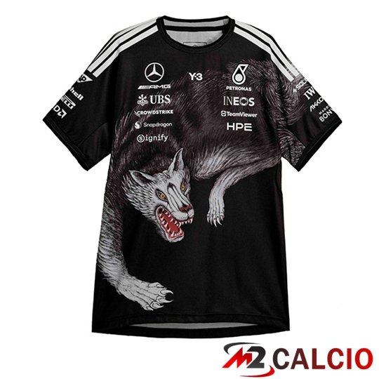 T-Shirt F1 Mercedes Benz Team Nero 2026