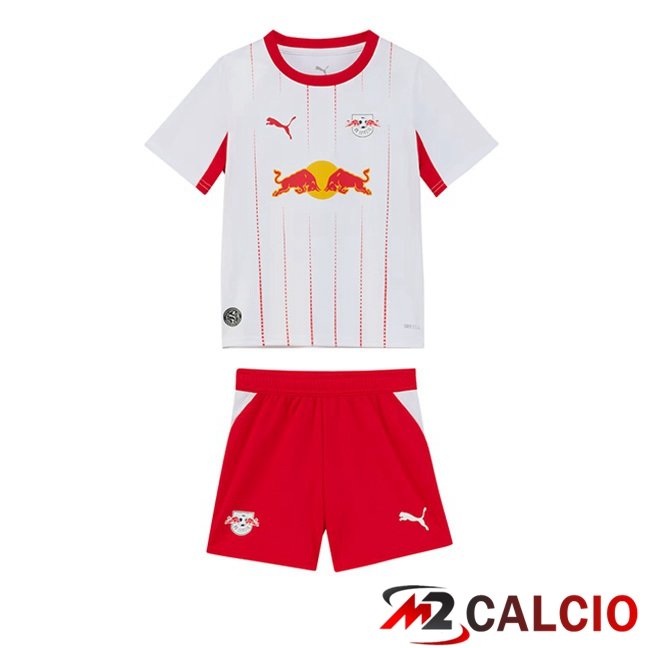 Maglie Calcio RB Leipzig Bambino Prima Bianco 2026/2027