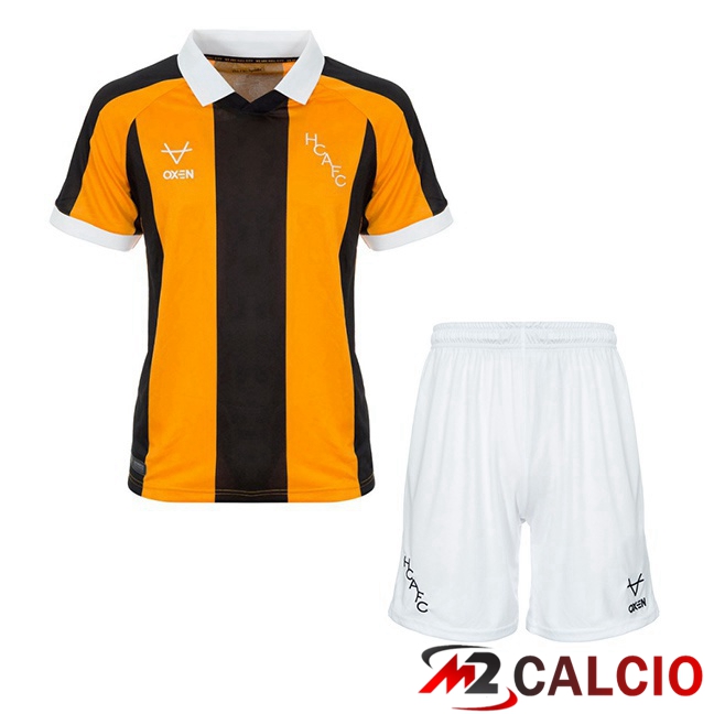 Maglie Calcio Hull City AFC Bambino Prima Giallo Nero 2026/2027