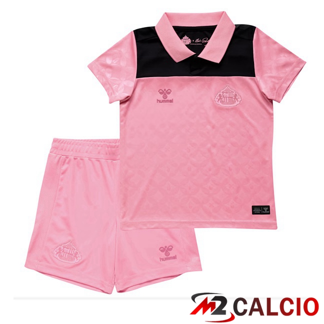 Maglie Calcio Sunderland AFC Bambino Seconda Rosa 2026/2027